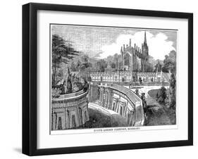 North London Cemetery, Highgate, 1838-null-Framed Giclee Print
