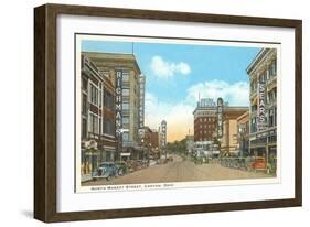 North Market Street, Canton, Ohio-null-Framed Art Print