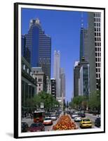 North Michigan Avenue Chicago Illinois USA-null-Framed Photographic Print