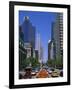 North Michigan Avenue Chicago Illinois USA-null-Framed Photographic Print