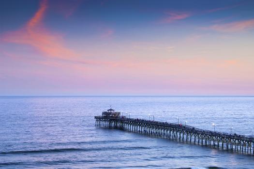 North Myrtle Beach, Cherry Grove Fishing Pier, South Carolina