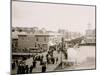 North on the Boardwalk, Atlantic City, N.J.-null-Mounted Photo