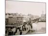 North on the Boardwalk, Atlantic City, N.J.-null-Mounted Photo