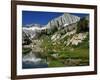 North Peak and Meadow, 20-Lakes Basin-Doug Meek-Framed Photographic Print