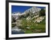 North Peak and Meadow, 20-Lakes Basin-Doug Meek-Framed Photographic Print