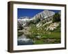 North Peak and Meadow, 20-Lakes Basin-Doug Meek-Framed Photographic Print