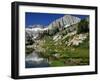 North Peak and Meadow, 20-Lakes Basin-Doug Meek-Framed Photographic Print