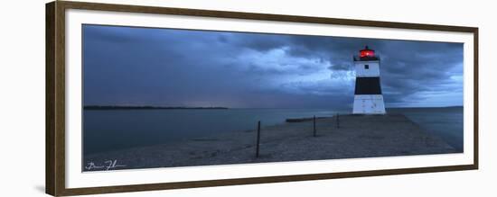 North Pier Lighthouse-5fishcreative-Framed Giclee Print