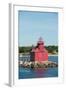 North Pierhead Lighthouse, Sturgeon Bay, Door County, Wisconsin, USA-Cindy Miller Hopkins-Framed Photographic Print