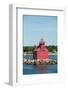 North Pierhead Lighthouse, Sturgeon Bay, Door County, Wisconsin, USA-Cindy Miller Hopkins-Framed Photographic Print