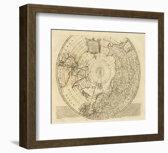 North Pole, c.1747-Emanuel Bowen-Framed Art Print