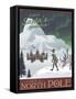 North Pole Christmas-Steve Thomas-Framed Stretched Canvas