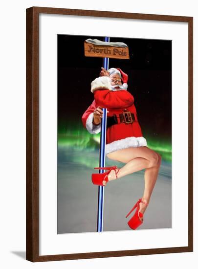 North Pole Dancer-Barry Kite-Framed Art Print
