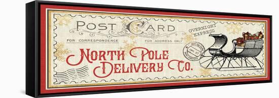 North Pole Express VI-Pela Studio-Framed Stretched Canvas