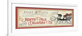 North Pole Express VI-Pela Studio-Framed Premium Giclee Print