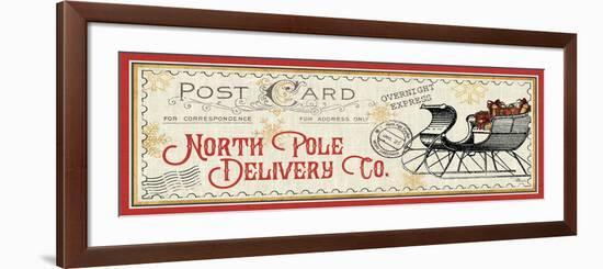 North Pole Express VI-Pela Studio-Framed Premium Giclee Print