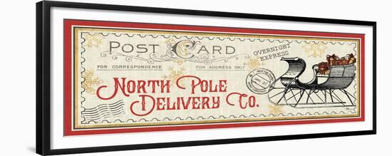 North Pole Express VI-Pela Studio-Framed Premium Giclee Print