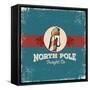 North Pole Freight Company-null-Framed Stretched Canvas