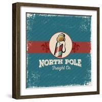 North Pole Freight Company-null-Framed Giclee Print