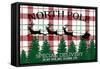 North Pole-Kim Allen-Framed Stretched Canvas