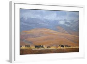 North Powder Cows-Todd Telander-Framed Art Print