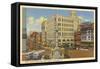 North Queen Street, Lancaster, Pennsylvania-null-Framed Stretched Canvas