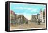 North Saginaw Street, Pontiac, Michigan-null-Framed Stretched Canvas