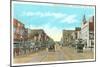 North Saginaw Street, Pontiac, Michigan-null-Mounted Art Print