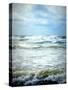 North Sea Beach Netherlands-Alaya Gadeh-Stretched Canvas