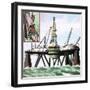 North Sea Oil-John Keay-Framed Giclee Print