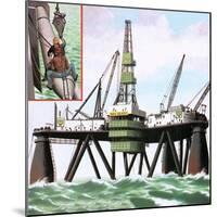 North Sea Oil-John Keay-Mounted Giclee Print