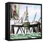 North Sea Oil-John Keay-Framed Stretched Canvas