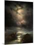 North Sea Storm, 1865-Ivan Konstantinovich Aivazovsky-Mounted Giclee Print