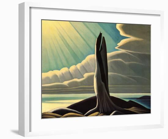 North Shore, Lake Superior-Lawren S^ Harris-Framed Art Print