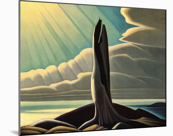 North Shore, Lake Superior-Lawren S^ Harris-Mounted Art Print