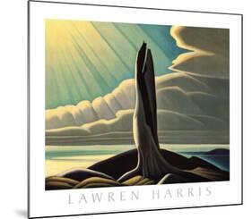 North Shore, Lake Superior-Lawren S^ Harris-Mounted Art Print