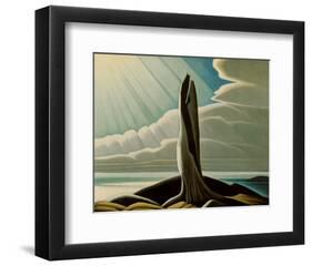 North Shore, Lake Superior-Lawren S^ Harris-Framed Art Print