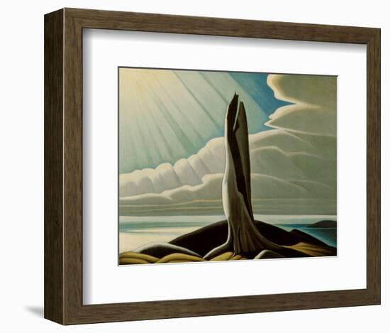 North Shore, Lake Superior-Lawren S^ Harris-Framed Art Print