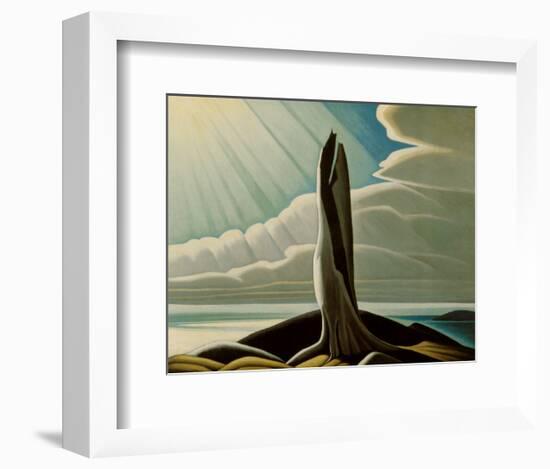 North Shore, Lake Superior-Lawren S^ Harris-Framed Art Print