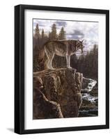 North Shore Lookout-Bruce Miller-Framed Giclee Print