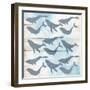 North Shore Pattern-Kimberly Allen-Framed Art Print