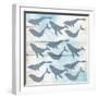 North Shore Pattern-Kimberly Allen-Framed Art Print