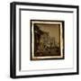 North Side of Chestnut Street, Philadelphia, Pennsylvania, USA, America, Between 1842 and 1845-null-Framed Giclee Print