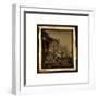 North Side of Chestnut Street, Philadelphia, Pennsylvania, USA, America, Between 1842 and 1845-null-Framed Giclee Print