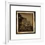 North Side of Chestnut Street, Philadelphia, Pennsylvania, USA, America, Between 1842 and 1845-null-Framed Giclee Print