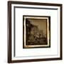 North Side of Chestnut Street, Philadelphia, Pennsylvania, USA, America, Between 1842 and 1845-null-Framed Giclee Print