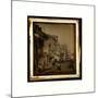 North Side of Chestnut Street, Philadelphia, Pennsylvania, USA, America, Between 1842 and 1845-null-Mounted Giclee Print