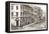 North Side of Montgomery St., San Francisco, California-null-Framed Stretched Canvas