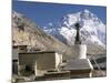 North Side of Mount Everest (Chomolungma), from Rongbuk Monastery, Himalayas, Tibet, China-Tony Waltham-Mounted Photographic Print