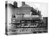 North Staffordshire 0-6-0 Steam Locomotive with Driver and Fireman on the Footplate, 19th Century-null-Stretched Canvas